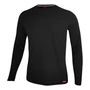 Kép 1/2 - Dressa Premium hosszú ujjú környakú férfi pamut póló-fekete (S-4XL)