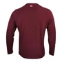 Kép 2/2 - Dressa Premium hosszú ujjú környakú férfi pamut póló-bordó (S-4XL)