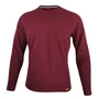 Kép 1/2 - Dressa Premium hosszú ujjú környakú férfi pamut póló-bordó (S-4XL)