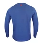 Kép 2/2 - Dressa Premium hosszú ujjú V nyakú férfi pamut póló -világos királykék (S-4XL)