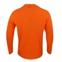 Kép 2/2 - Dressa Premium hosszú ujjú V nyakú férfi pamut póló -narancs (S-4XL)