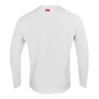 Kép 2/2 - Dressa Premium hosszú ujjú V nyakú férfi pamut póló -fehér (S-4XL)