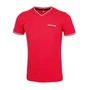 Kép 1/4 - Dressa Collection V nyakú férfi piké póló - piros (S-3XL)