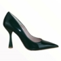 Kép 2/6 - RINASCIMENTO női magassarkú cipő -sötétzöld lakk (37)