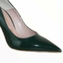 Kép 3/6 - RINASCIMENTO női magassarkú cipő -sötétzöld lakk (37)