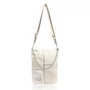 Kép 1/6 - Zellia Női Oldaltáska 23154 Beige Matt - Steppelt -