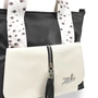 Kép 4/5 - Zellia Női Válltáska 24067 - Next C. Peacock - Fekete-Beige