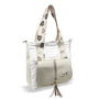 Kép 3/5 - Zellia Női Válltáska 24067 - Next C. Flowers - Fehér - Beige - Arany - Ss-Ch -