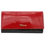 Kép 3/3 - Peterson Női Bőr Pénztárca Ptn 1N-409-6709 Black-Red