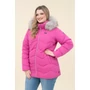Kép 7/10 - Budmil női kapucnis vastag téli dzseki - pink