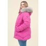 Kép 8/10 - Budmil női kapucnis vastag téli dzseki - pink