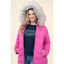 Kép 9/10 - Budmil női kapucnis vastag téli dzseki - pink