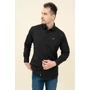 Kép 6/6 - Budmil férfi rugalmas slim fit ing - fekete