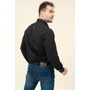 Kép 2/6 - Budmil férfi rugalmas slim fit ing - fekete