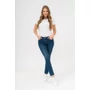 Kép 5/5 - Budmil női slim fit farmer nadrág - sötétkék