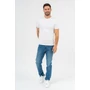 Kép 1/5 - Budmil férfi slim fit farmernadrág - világoskék