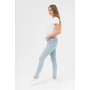 Kép 4/4 - Budmil női skinny fit farmernadrág - világoskék
