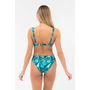 Kép 2/6 - Budmil női bikini felső - zöld-kék mintás