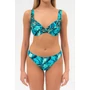 Kép 4/6 - Budmil női bikini felső - zöld-kék mintás