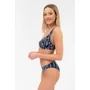 Kép 6/6 - Budmil női bikini felső - sötétkék-fehér mintás