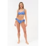 Kép 1/6 - Budmil női bikini felső - kék melanzs - fehér mintás