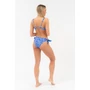 Kép 2/6 - Budmil női bikini felső - kék melanzs - fehér mintás