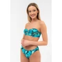 Kép 5/6 - Budmil női bikini felső - zöld-kék mintás