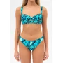 Kép 4/6 - Budmil női bikini felső - zöld-kék mintás