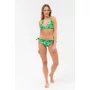 Kép 1/6 - Budmil női bikini alsó - zöld-levél mintás