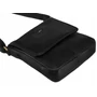 Kép 12/12 - Peterson Férfi Bőr Oldaltáska Ptn 013-Ndm-7487 Black - Fekete