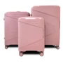 Kép 1/10 - Zellia Polipropilén Bőrönd Ppb088 - Rosegold Szett