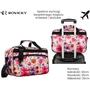 Kép 2/5 - Rovicky Utazótáska - Kézipoggyász - Mintás - R-Tl15608-8831 11 - 40 X 25 X 20 Cm