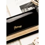 Kép 4/11 - Peterson Női Bőr Pénztárca Ptn Lj-421028-0643 Black-Gold - Fekete-Arany