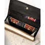 Kép 6/11 - Peterson Női Bőr Pénztárca Ptn Lj-421028-0643 Black-Gold - Fekete-Arany