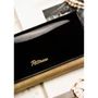 Kép 4/8 - Peterson Női Bőr Pénztárca Ptn Lj-42106-0681 Black-Gold - Fekete-Arany