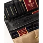 Kép 5/8 - Peterson Női Bőr Pénztárca Ptn Lj-42106-0681 Black-Gold - Fekete-Arany