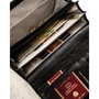 Kép 6/8 - Peterson Női Bőr Pénztárca Ptn Lj-42106-0681 Black-Gold - Fekete-Arany