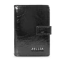 Kép 1/2 - Zellia Női Kártyatartó Hz-128 D266 - 4001 - Black - Fekete Lakk