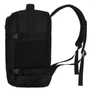 Kép 7/11 - Peterson Hátizsák - Kézipoggyász - Ptn Gawron-6-9621 Black - 40 X 25 X 20 Cm -