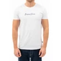 Kép 3/4 - Budmil férfi slim fit rugalmas póló - fehér