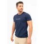 Kép 1/4 - Budmil férfi slim fit rugalmas póló - sötétkék