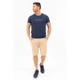 Kép 4/4 - Budmil férfi slim fit rugalmas póló - sötétkék