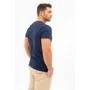 Kép 2/4 - Budmil férfi slim fit rugalmas póló - sötétkék