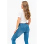 Kép 2/6 - Budmil női slim fit szűkített farmernadrág - világoskék