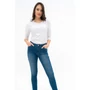 Kép 4/6 - Budmil női skinny fit szűk farmernadrág - szürkéskék