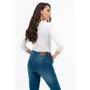 Kép 5/6 - Budmil női skinny fit szűk farmernadrág - szürkéskék