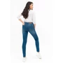 Kép 6/6 - Budmil női skinny fit szűk farmernadrág - szürkéskék
