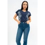 Kép 3/6 - Budmil női skinny fit szűk farmernadrág - szürkéskék