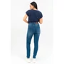 Kép 6/6 - Budmil női skinny fit szűk farmernadrág - szürkéskék