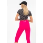 Kép 3/6 - Budmil női rugalmas fitness leggings nadrág - pink